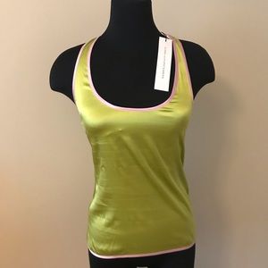 NWT Diane Von Furstenburg silk tank size S